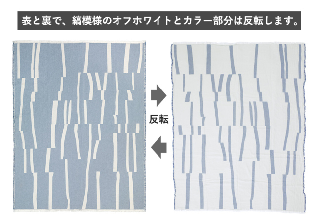 全7色】ELVANG オーガニックコットン スローケット Lyme Grass 130
