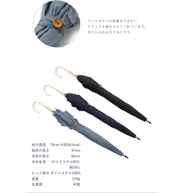 おしゃれを楽しむ日傘「レースフラワーパラソル」 日傘　晴雨兼用 UVカット 紫外線カット 《ギフト対応OK》