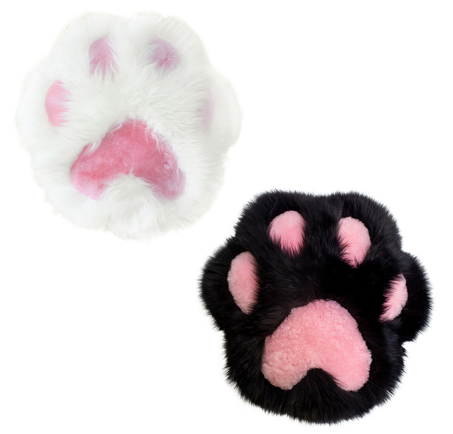 ムートン肉球クッション 40×40