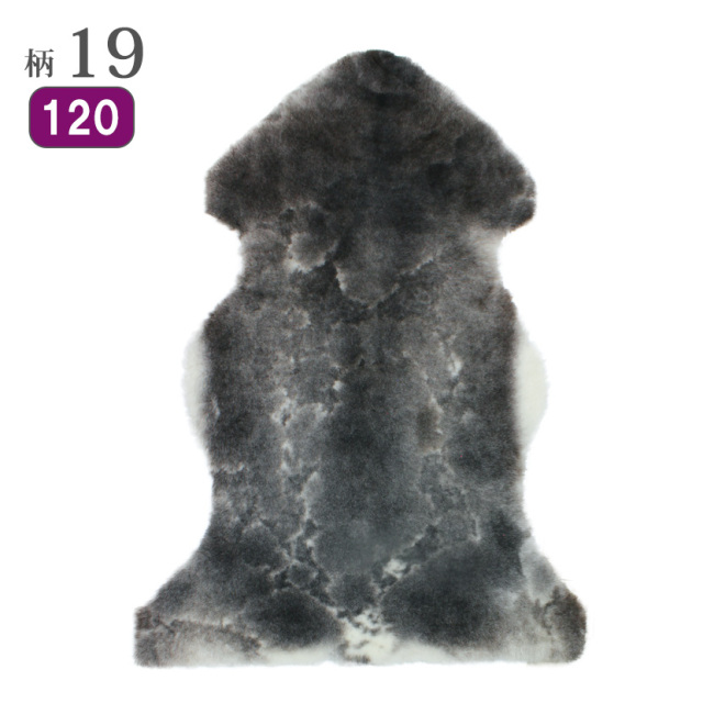 ムートン天然柄フリース