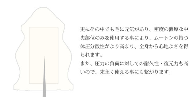 ムートンシーツ　LATTE