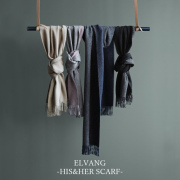 高級ベビーアルパカウール ELVANG HIS&HER SCARF 正規販売店【スカーフ・マフラー・ストール・ユニセックス・レディース・メンズ】