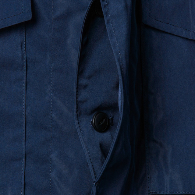 極美 MOVER GARMENTS サファリジャケット ネイビー 52 極美 MOVER GARMENTS サファリジャケット ネイビー 52 【ACTIVE