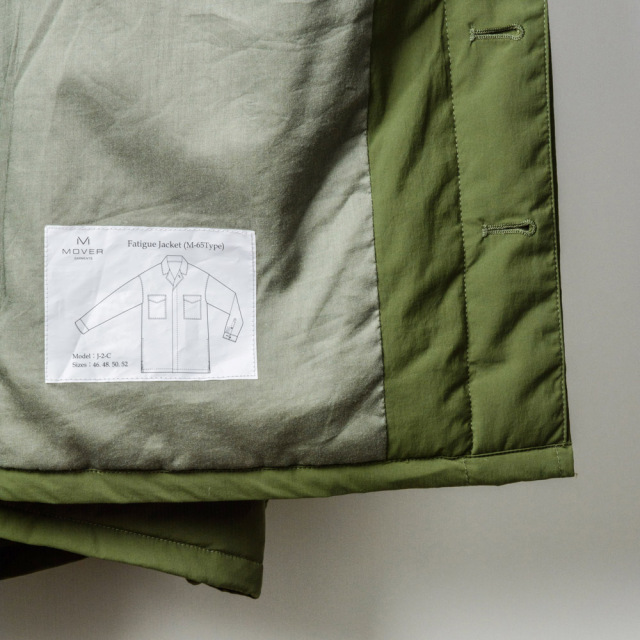 MOVERポリダウンジャケット