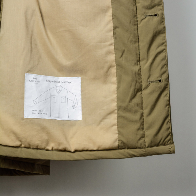 MOVERポリダウンジャケット