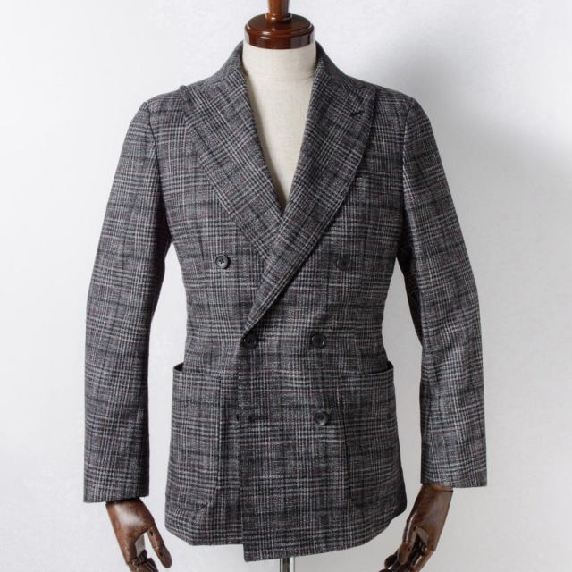 【SIENNE】 Ryo Double Breasted Jacket /追跡付 Ryo Double Breasted Jacket (Khaki) - sienne