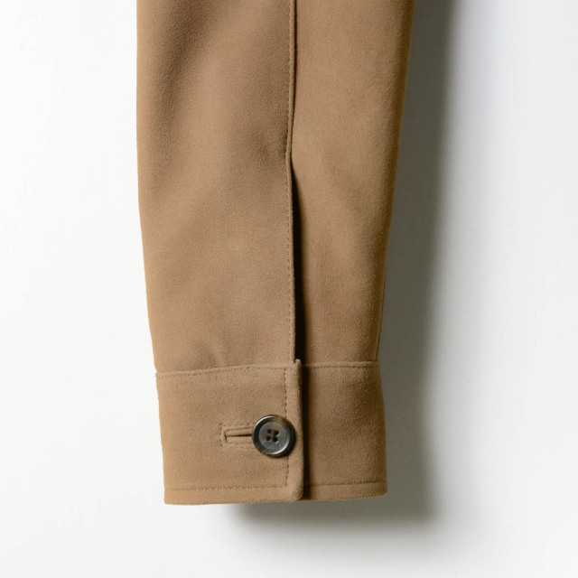 Lamb Suede Driving Blouson 【ABMG17-40】 Tan Brown ムーバー ガーメンツ