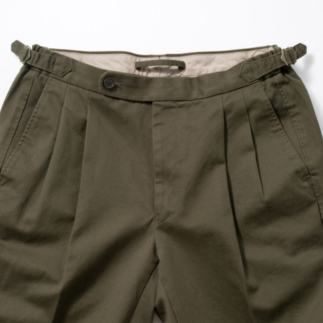 2tuck　Regular Model ムーバー 定番品】2tuck Regular Model 【BCMG52-20】 Khaki C100% High Count