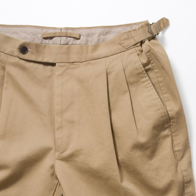 定番品】2tuck Regular Model 【BCMG52-40】 Beige C100% High Count