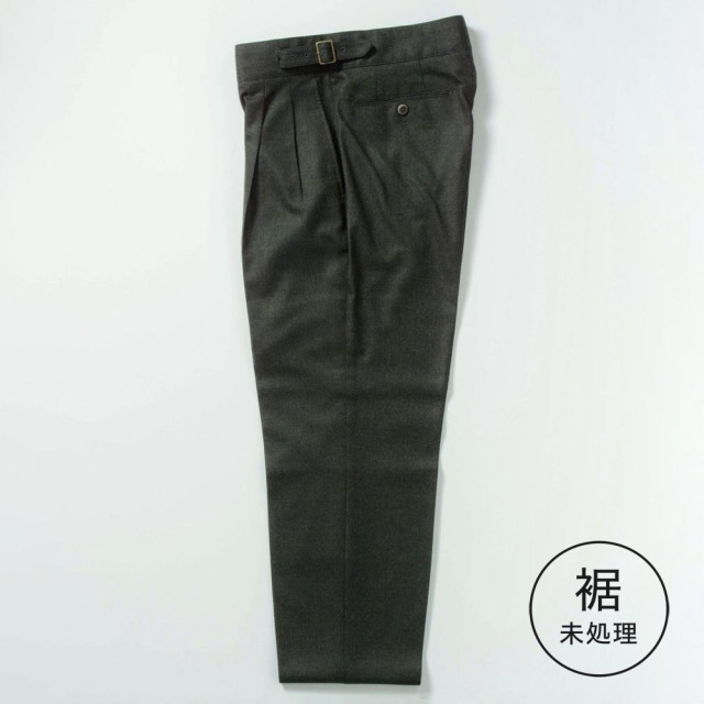 ほぼ新品】BEAMS PLUS ◎リネングルカトラウザー カーキ 残せれ