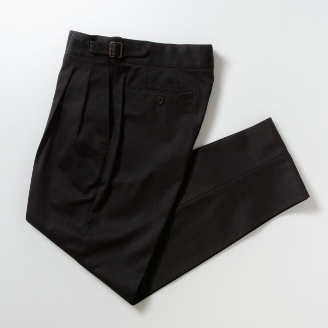 2tuck Gurkha Model 【BCMG50-80】 Deep Navy Brisbane Moss Cotton100