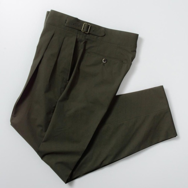 2tuck Gurkha Model 【BCMG79-20】 Khaki Green SOLOTEX P100