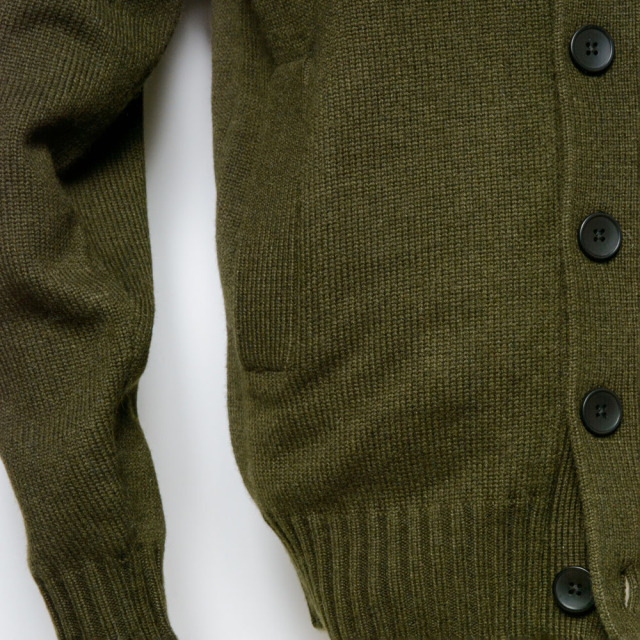 Stand-collar Knit Blouson