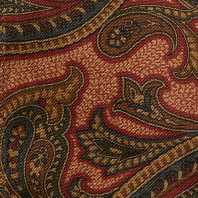 シルク　ヴィンテージプリントストール