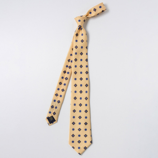 ヴィンテージフレスコプリントタイ