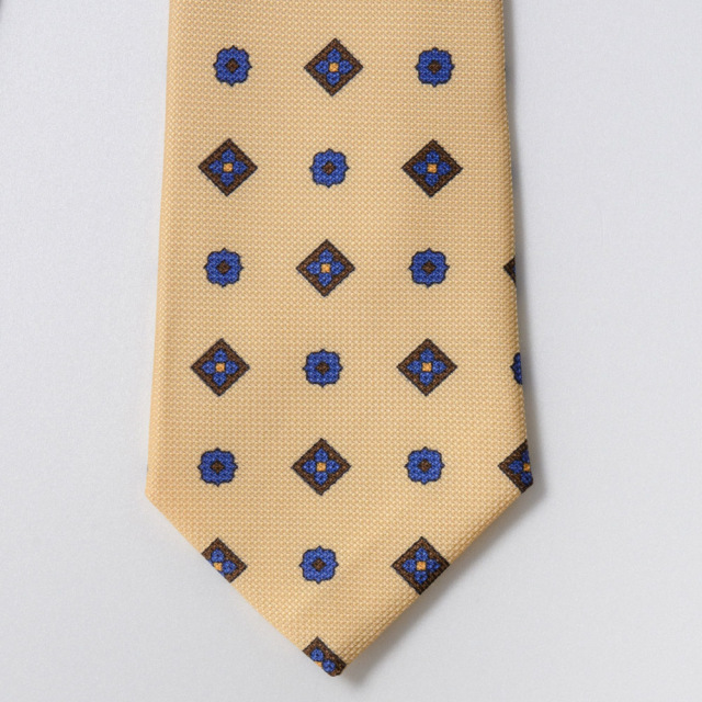 ヴィンテージフレスコプリントタイ