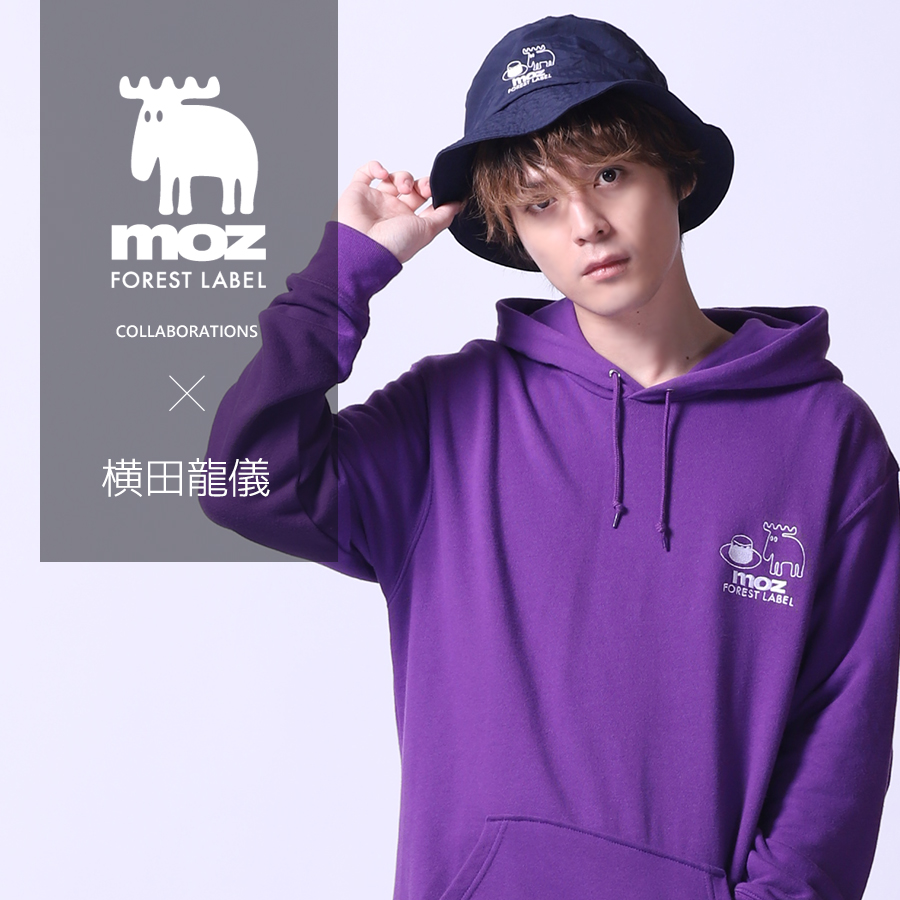 横田龍儀×moz FOREST LABEL コラボバケットハット