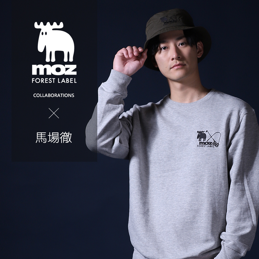 馬場徹×moz FOREST LABEL コラボバケットハット