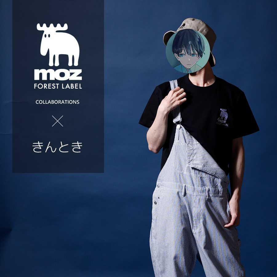 きんとき ×moz FOREST LABEL コラボバケットハット