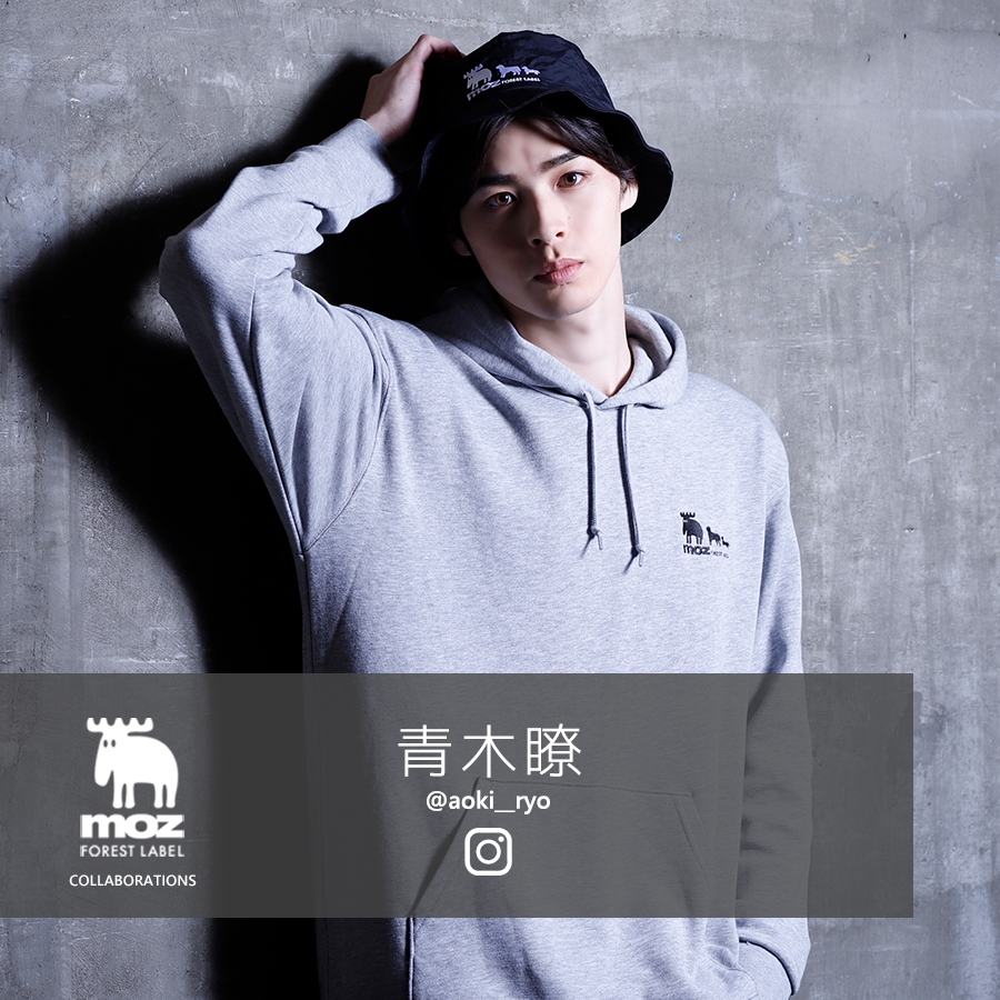 青木瞭×moz FOREST LABEL コラボバケットハット