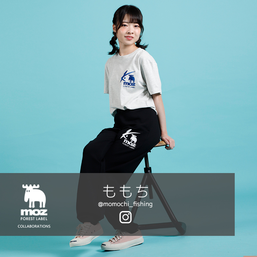 ももち×moz FOREST LABEL コラボ第2弾 スウェットパンツ