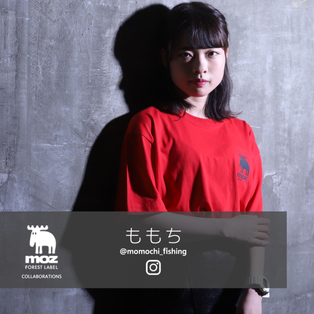 ももち×moz FOREST LABEL コラボ半袖Tシャツ