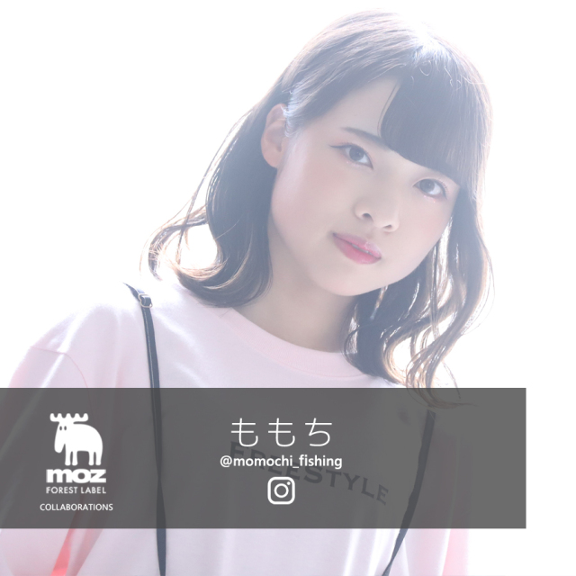 ももち×moz FOREST LABEL コラボ長袖Tシャツ