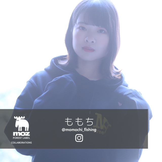 ももち×moz FOREST LABELコラボプルオーバーパーカー