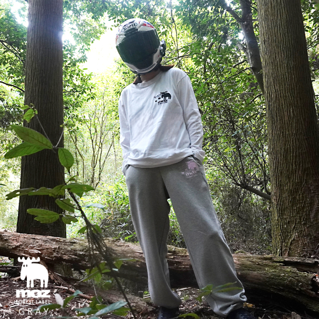 RAMPAGE MONKEY × moz FOREST LABEL コラボスウェットパンツ