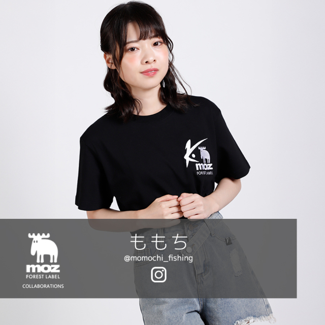 ももち×moz FOREST LABEL コラボ第2弾 半袖Tシャツ