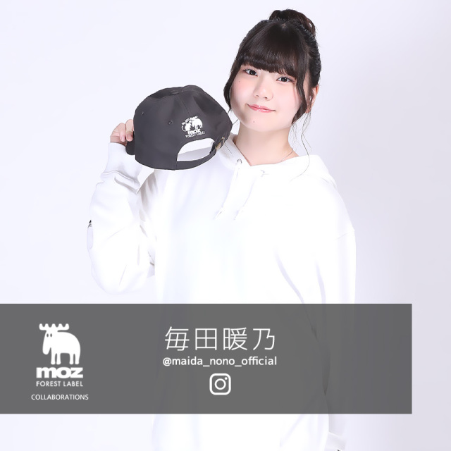 毎田暖乃×moz FOREST LABEL コラボキャップ
