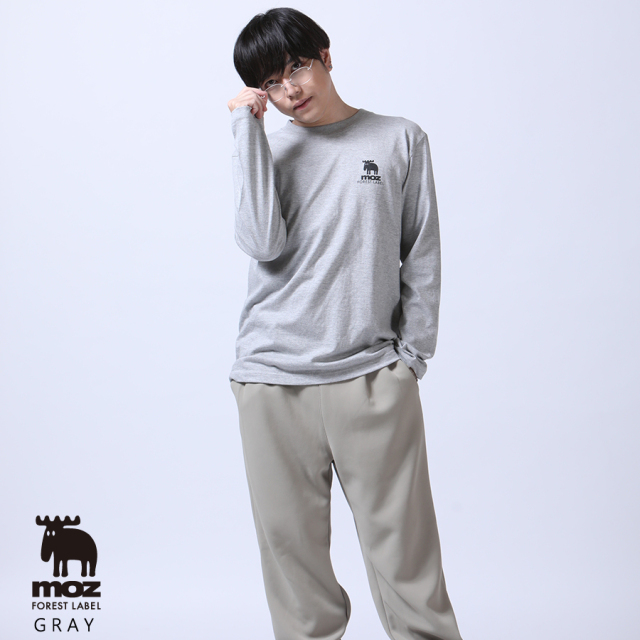 KUN×moz FOREST LABEL コラボ長袖Tシャツ