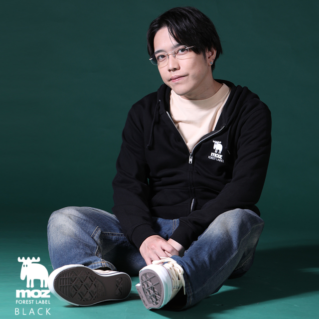 KUN×moz FOREST LABEL コラボZIPパーカー