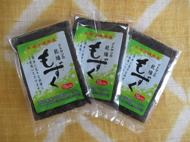 イトサンの乾燥もずくセット 【10g×3袋】