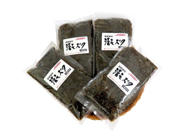 もずく 1日だけの限定販売！ 初物もずく【450g×4袋】 30セット限定