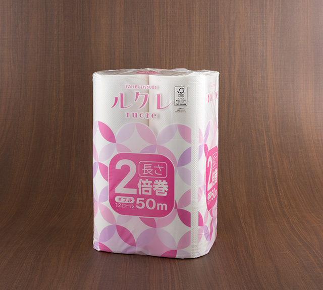 【ケース販売】ＮルクレFSC&reg;認証12Rダブル50ｍ×6パック