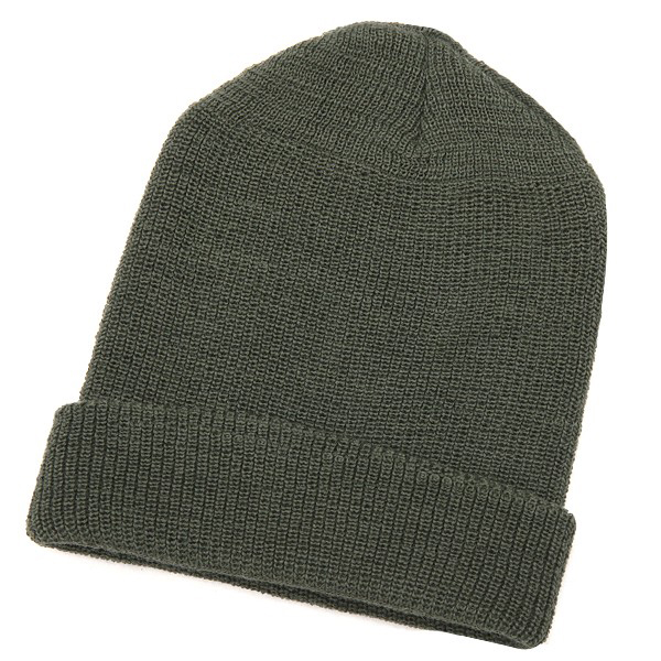 実物 新品 米海軍US NAVY ウオッチ キャップ OD