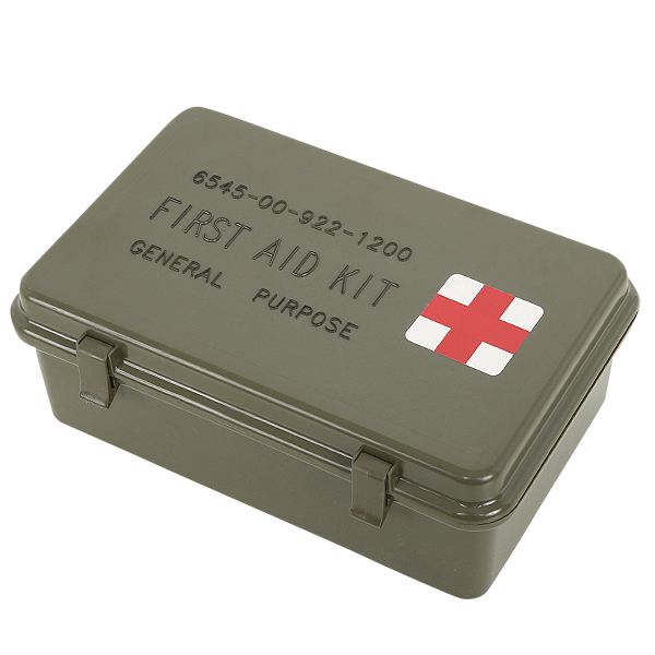 実物 新品 米軍FIRST AID KIT MEDICALボックス