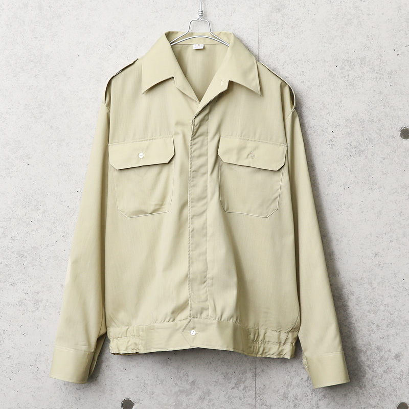 実物 新品 デッドストック チェコ軍 ライトウェイト ワーク シャツジャケット