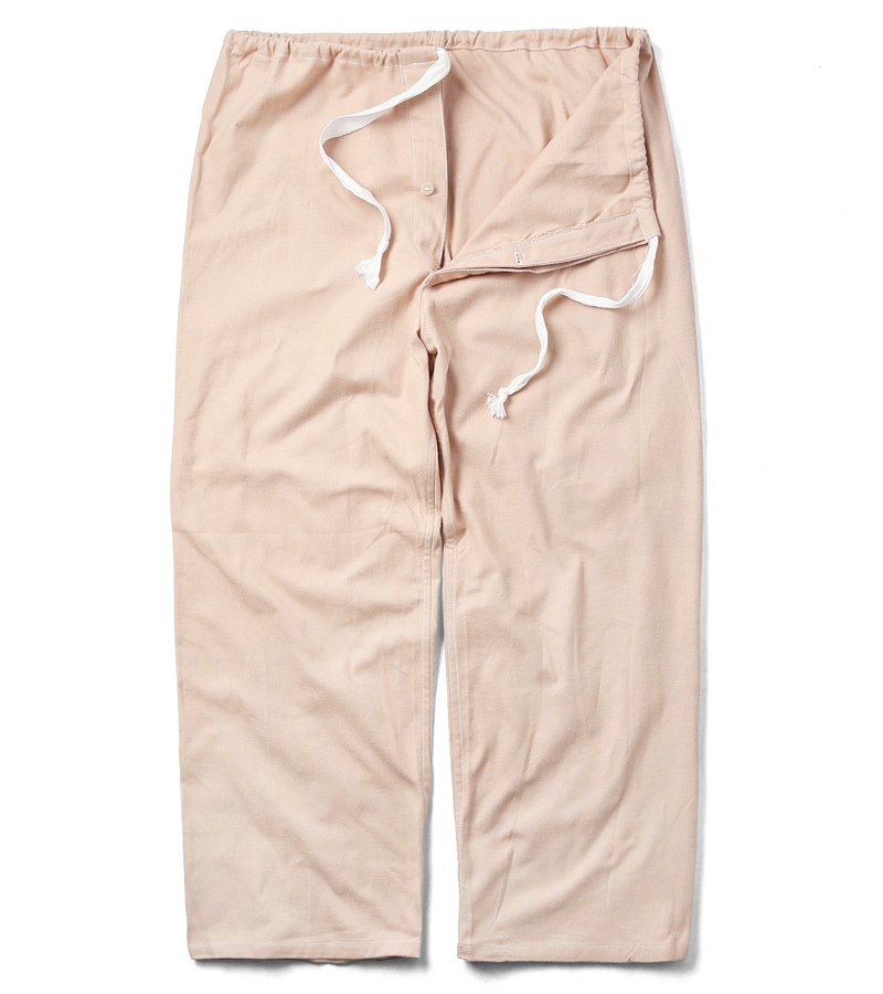 実物 新品 ギリシャ軍 フランネル スリーピングパンツ