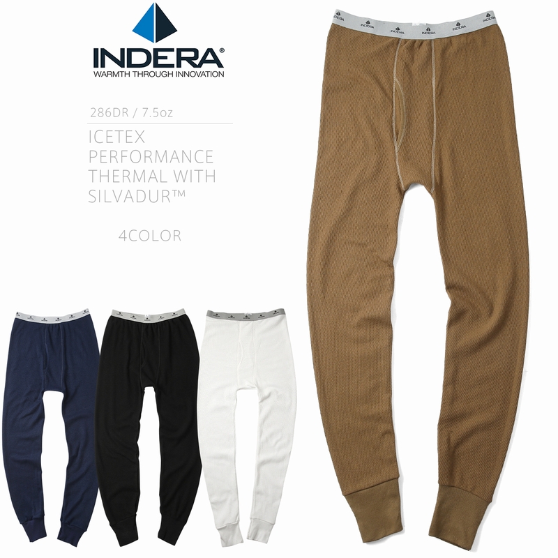 INDERA MILLS インデラミルズ 286DR ICETEX パフォーマンス サーマル アンダーパンツ with Silvadur