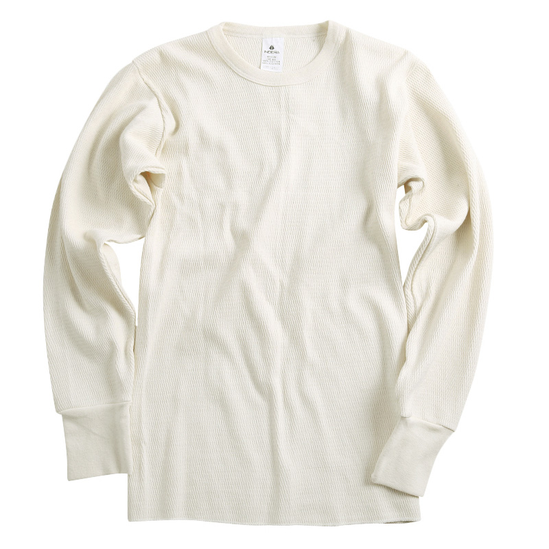 INDERA MILLS インデラミルズ 890LS EXPEDITION WEIGHT ミリタリーサーマル NATURAL【T】