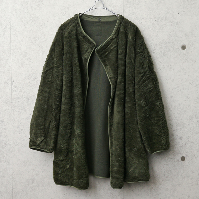 実物 新品 デッドストック フランス軍 M-64パーカーコート用 ボアライナー