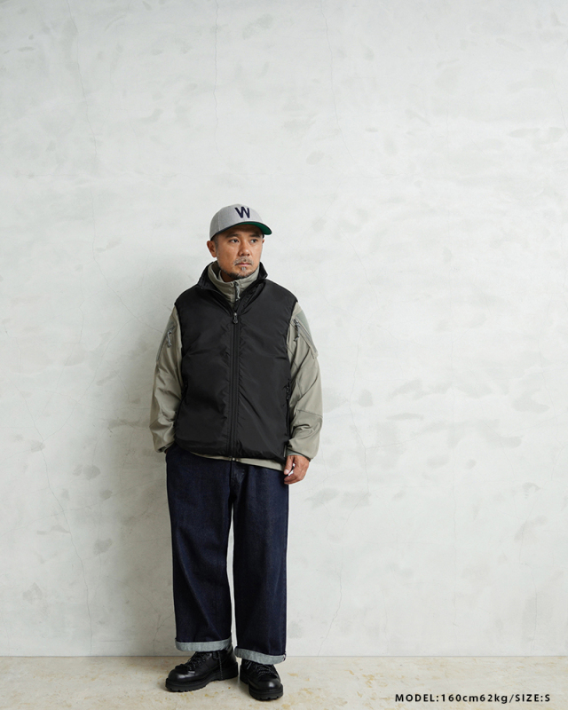 ミリタリー 卸売 仕入れ 問屋 WAIPER.inc LIGHT PUFF PRIMALOFT ベスト