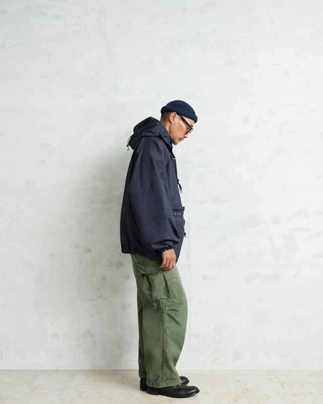 リプロダクト NAVY SMOCK PARKA Mサイズ イギリス軍 ROYAL NAVY SMOCK PARKA スモック パーカ WAIPER.inc