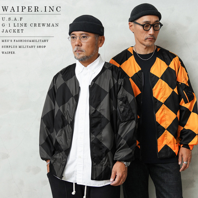 WAIPER.inc 米軍 G-1 LINECREWMAN JACKET ラインクルーマンジャケット【WP1078】【T】