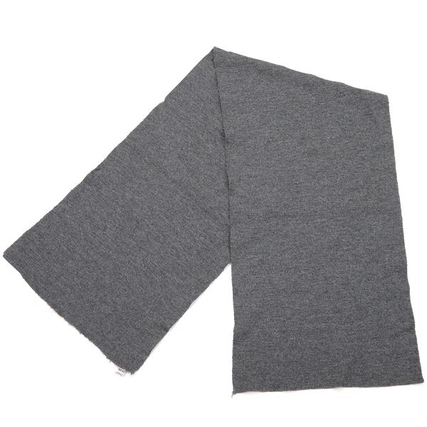 実物 新品 西ドイツ軍 ウールマフラー グレー プレーン