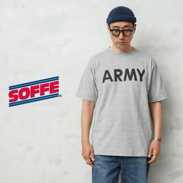 デッドストック SOFFE ソフィー D0007959 U.S.ARMY トレーニング Tシャツ
