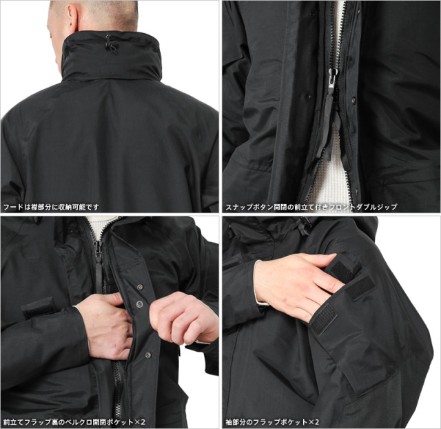 MADE IN USA 新品 米軍 ECWCS Gen2 パーカー ブラック