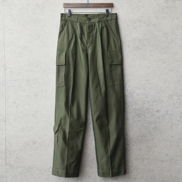 実物 新品 デッドストック オランダ軍 フィールドカーゴパンツ ナイフポケット付き